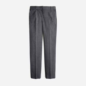 J. Crew Cameron slim crop pant Italian stretch wool blend J5386 SZ 4